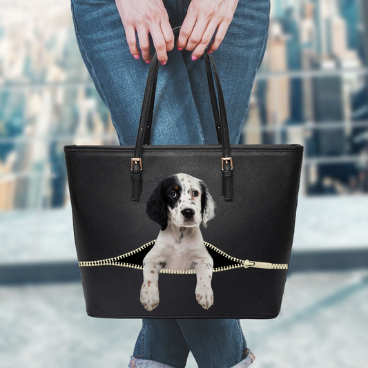 English Setter Tote Bag V1