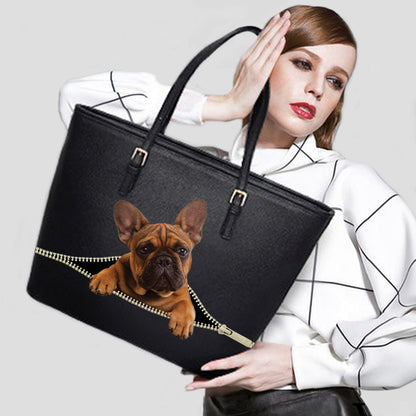 Französische Bulldoggen-Einkaufstasche V1