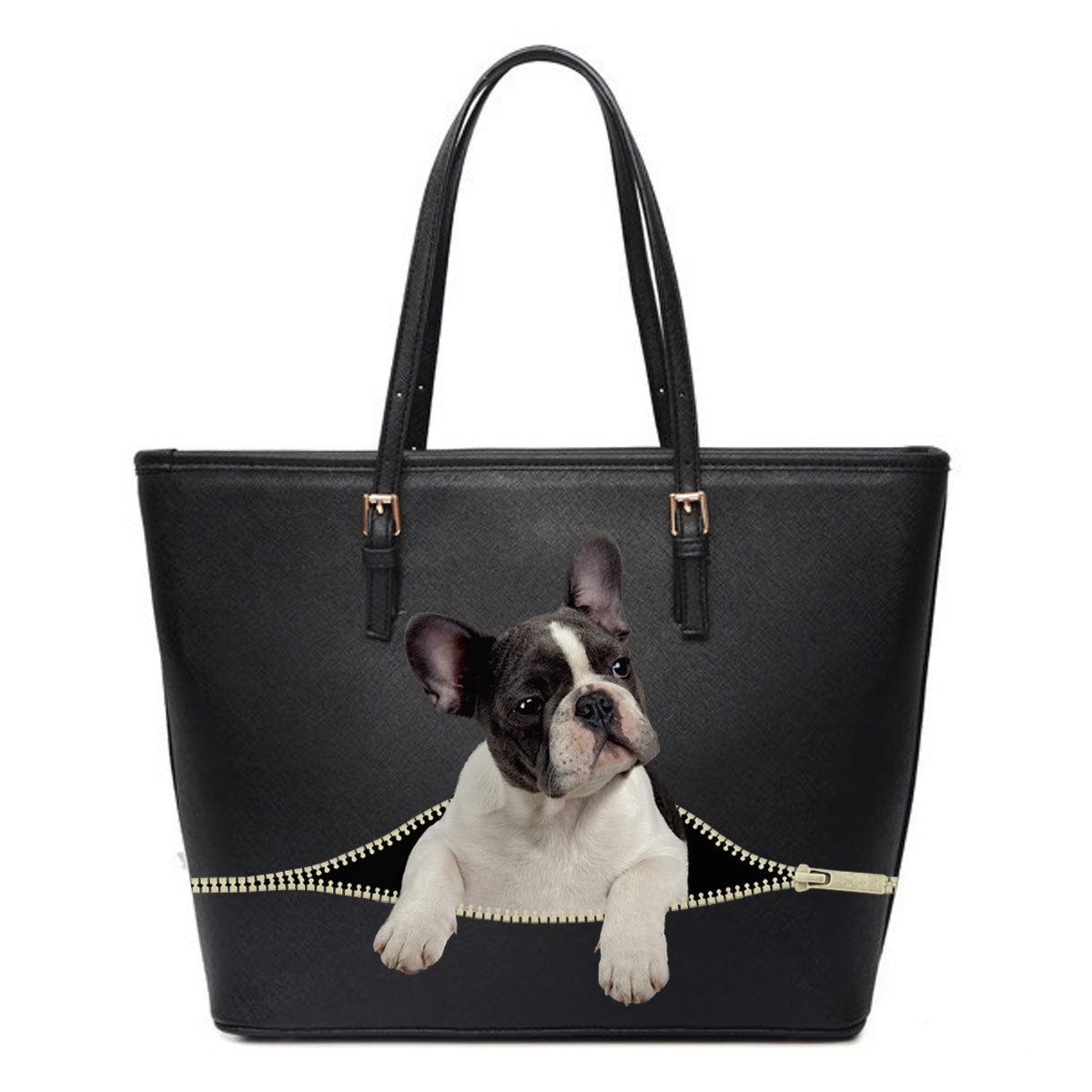 Französische Bulldoggen-Einkaufstasche V3