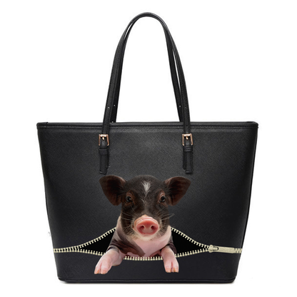 Miniature Pig Tote Bag V1