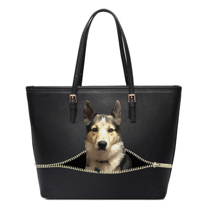 Mixed Blood Husky Tote Bag V1