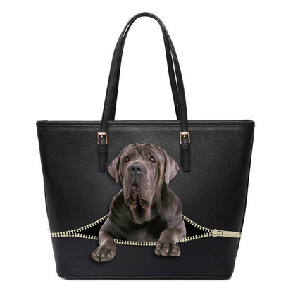 Neapolitanische Mastiff-Einkaufstasche V1