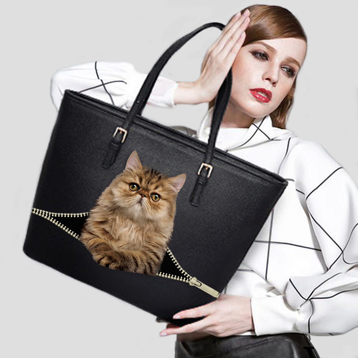 Persian Cat Tote Bag V3