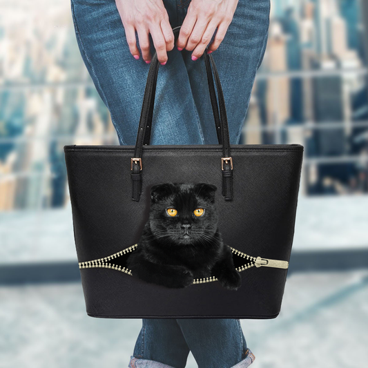 Scottish Fold Katzen-Einkaufstasche V2