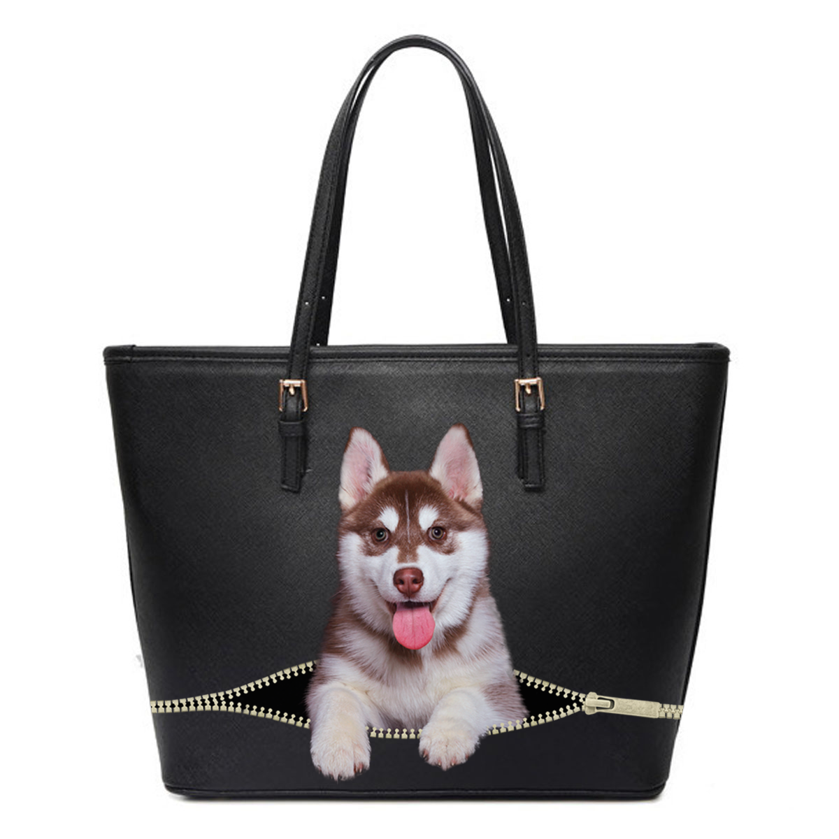 Siberian Husky Tote Bag V2