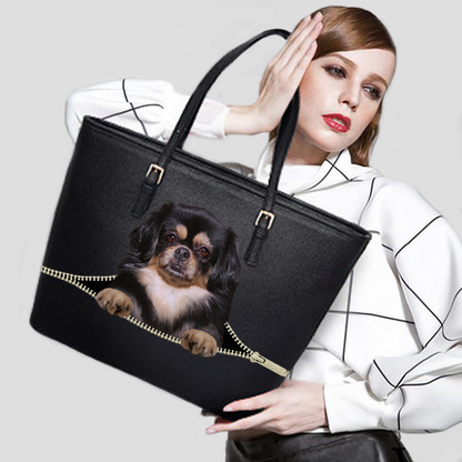 Tibetan Spaniel Tote Bag V2