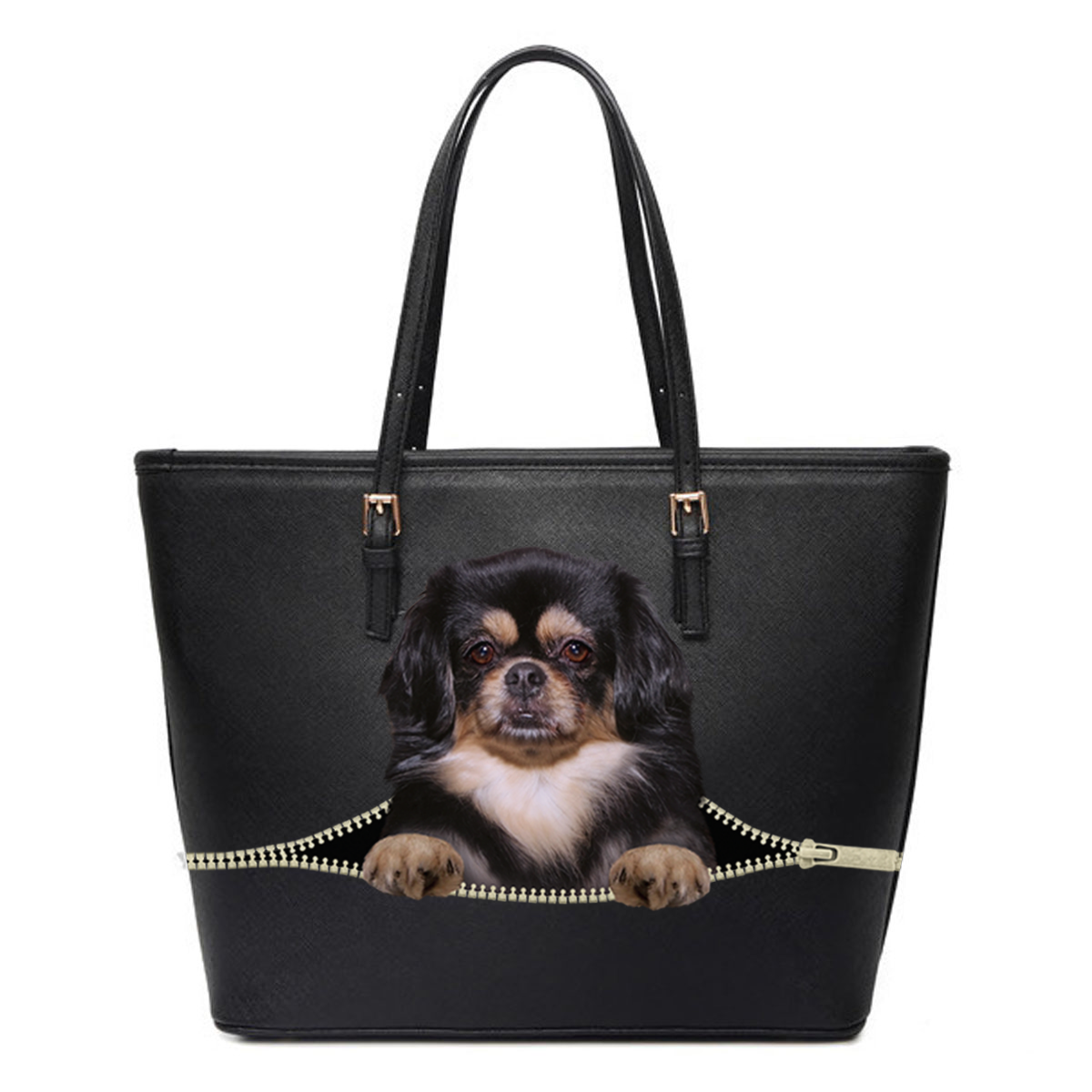 Tibetan Spaniel Tote Bag V2