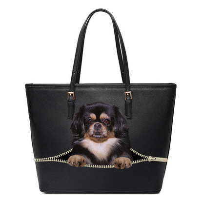 Tibetan Spaniel Tote Bag V2