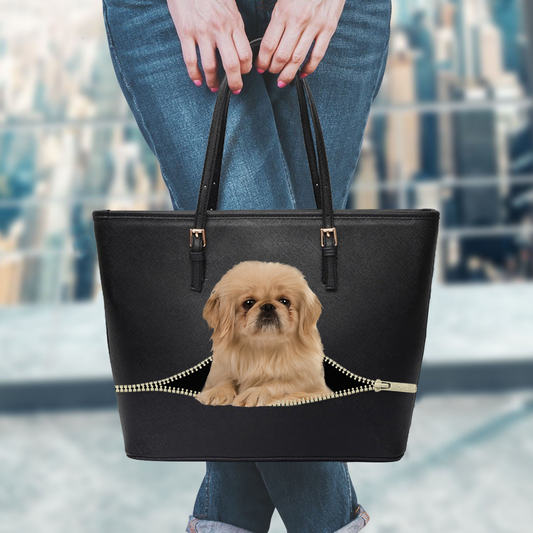 Tibetan Spaniel Tote Bag V3