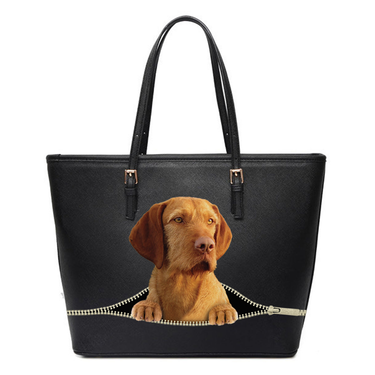 Wire Haired Vizsla Einkaufstasche V1