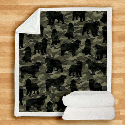 Neufundland-Camouflage-Decke V1