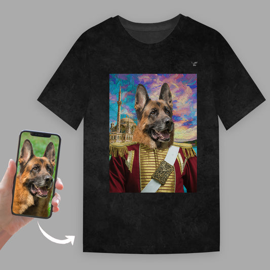 Le Nicolas II - T-shirt personnalisé avec photo de votre animal