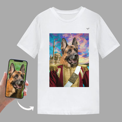 The Nicholas II - Personalized T-Shirt With Your Pet's Photo