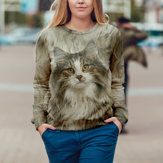 Norwegisches Waldkatzen-Sweatshirt V1
