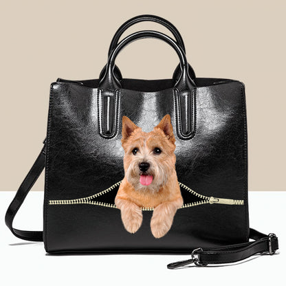 Norwich Terrier Luxury Handbag V1