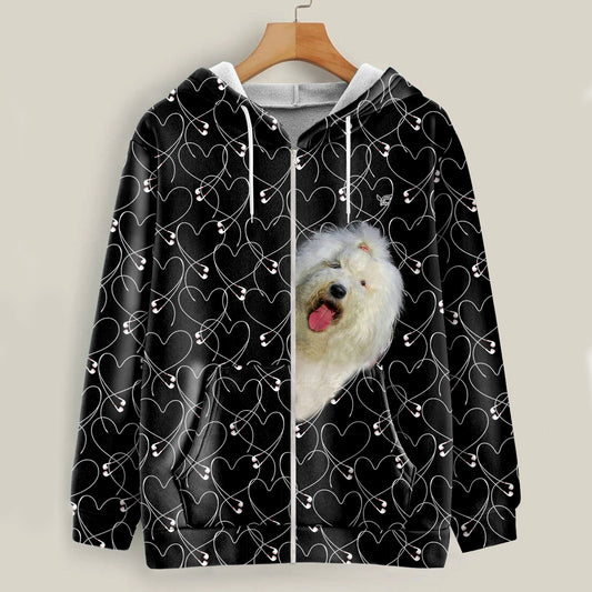 Old English Sheepdog Will Steal Your Heart - Follus Hoodie