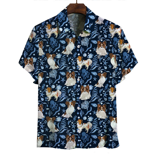 Papillon - Hawaiian Shirt V4