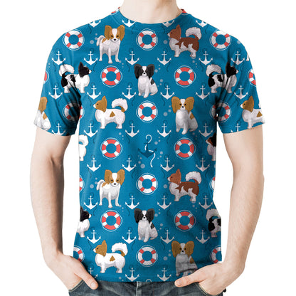 Papillon - T-Shirt Hawaïen V2
