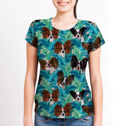 Papillon - Hawaiian T-Shirt V3