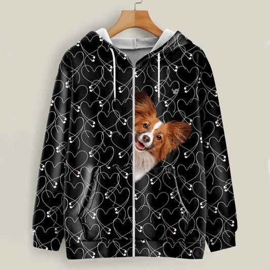 Papillon Will Steal Your Heart - Follus Hoodie