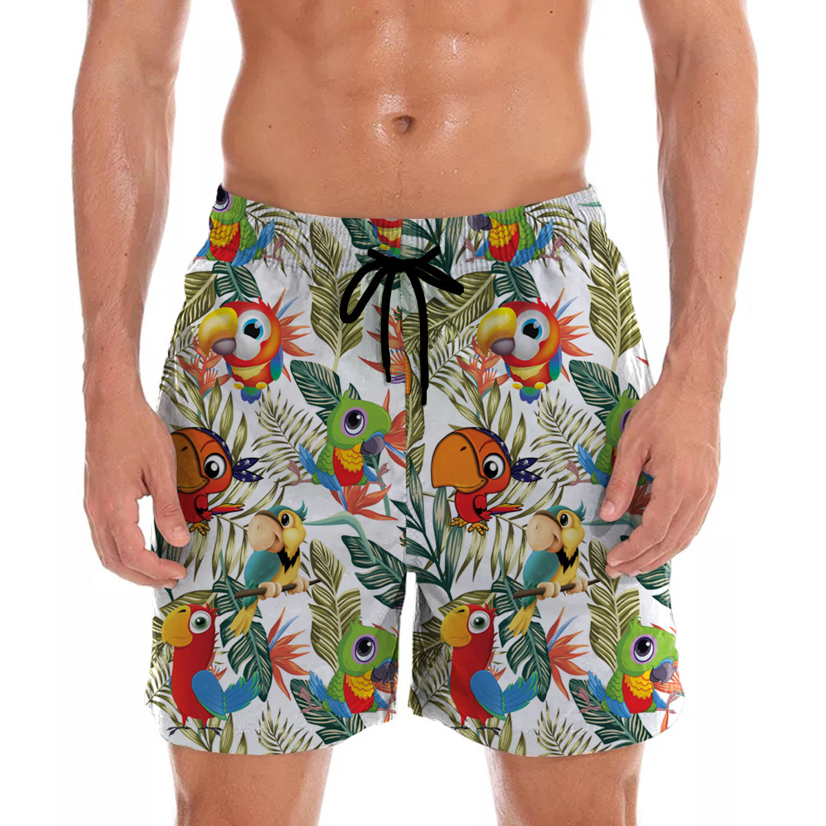 Papagei - Hawaii-Shorts V1