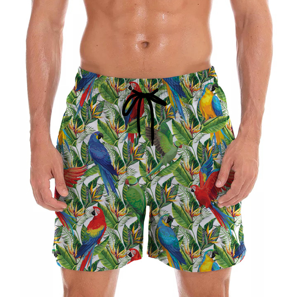 Papagei - Hawaii-Shorts V3