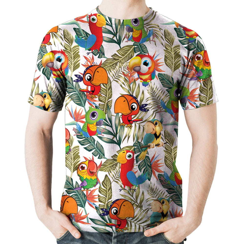 Papagei - Hawaii-T-Shirt V1