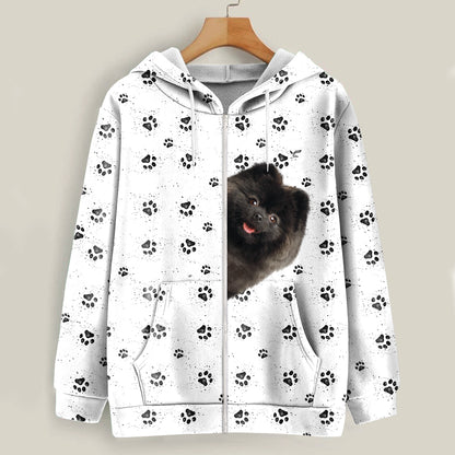 Paw-sitive Pomeranian - Follus Hoodie