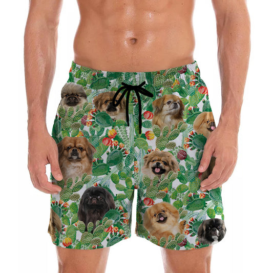 Pekingese - Hawaiian Shorts V1