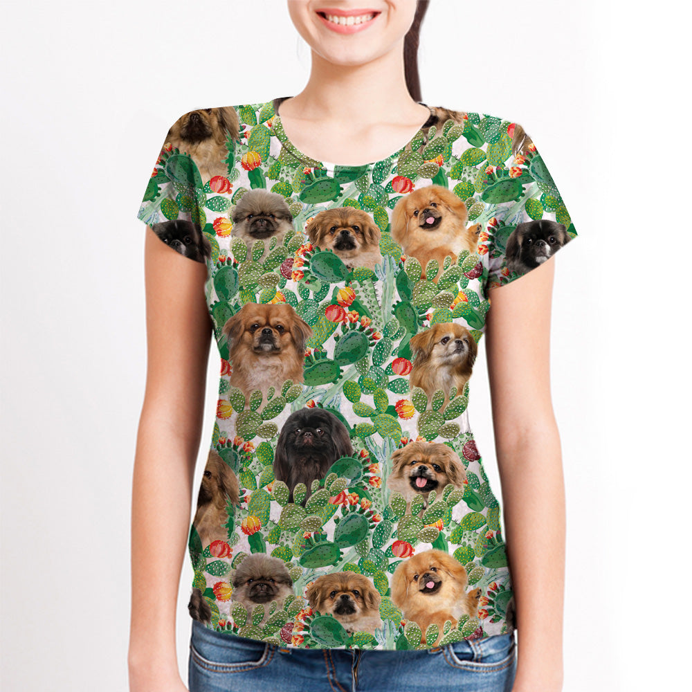 Pekingese - Hawaii-T-Shirt V1