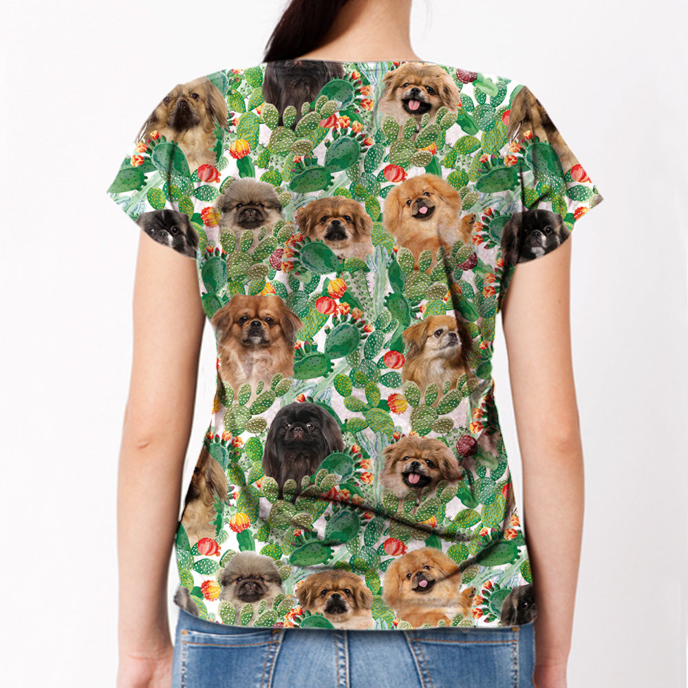Pekingese - Hawaiian T-Shirt V1