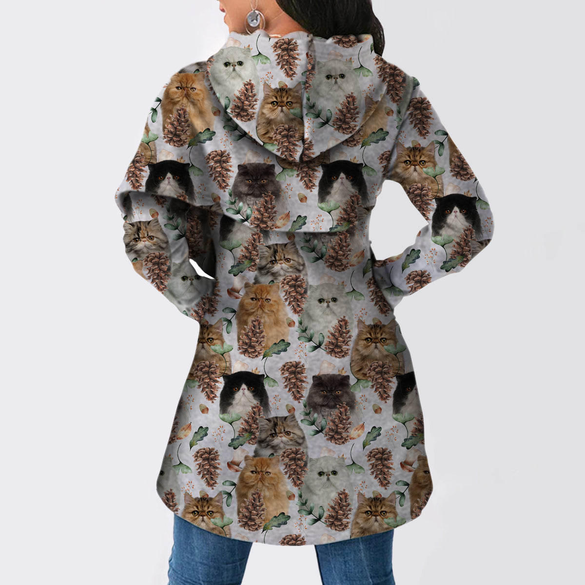 Persian Cat - Fashion Long Hoodie V1