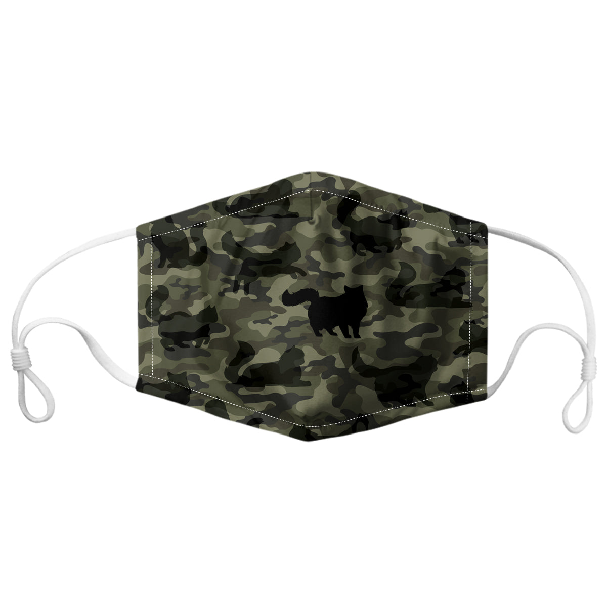 Masque F camouflage chat persan V1
