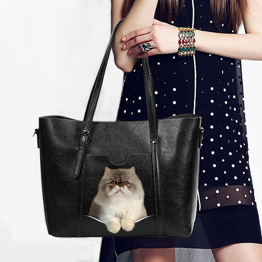 Persian Cat Unique Handbag V3