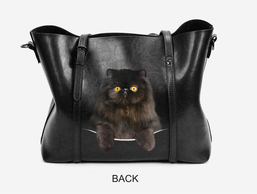 Persian Cat Unique Handbag V4