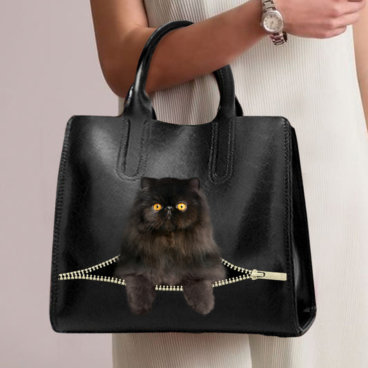 Persian Cat Luxury Handbag V1