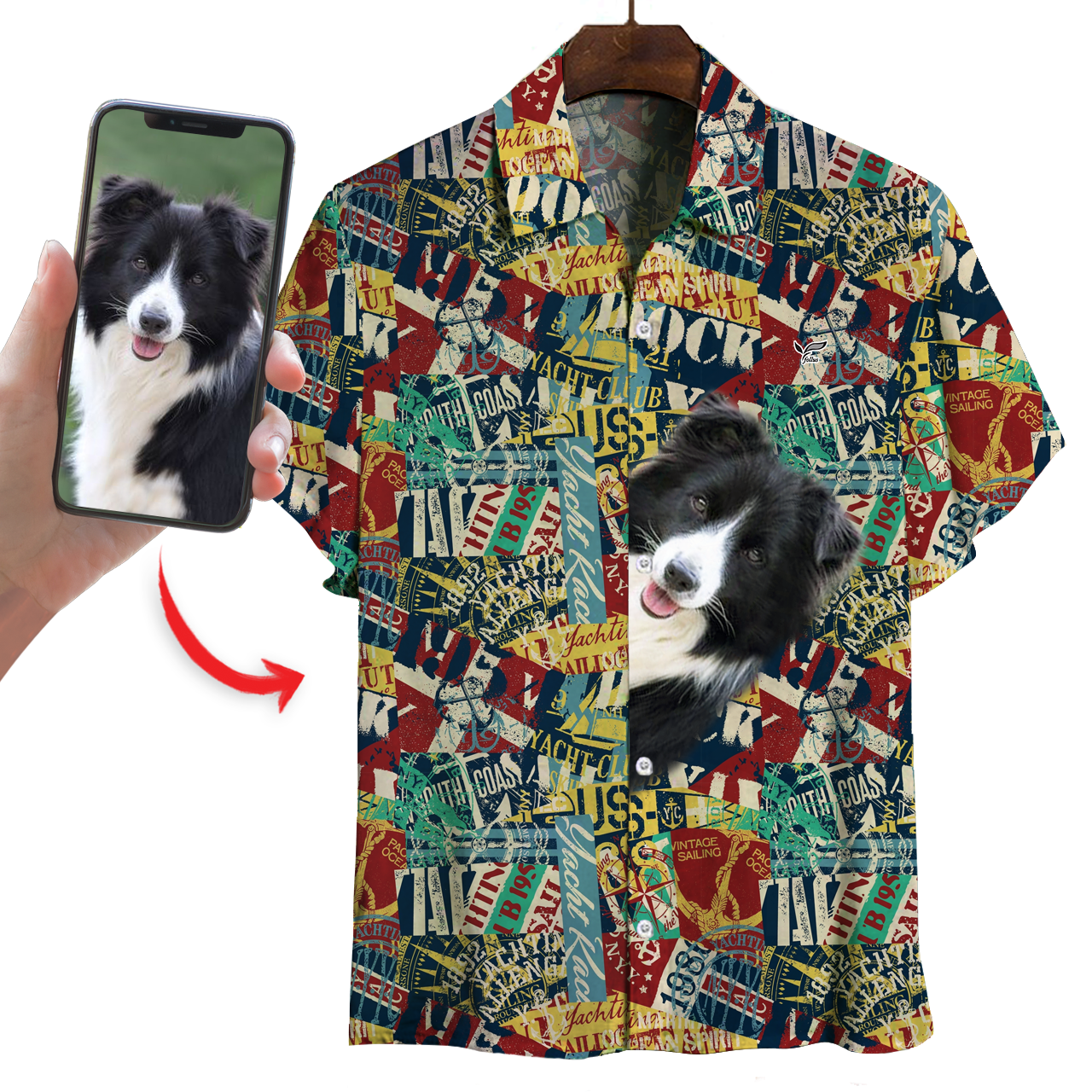 Personalized Hawaiian Shirt With Your Pet's Photo V21