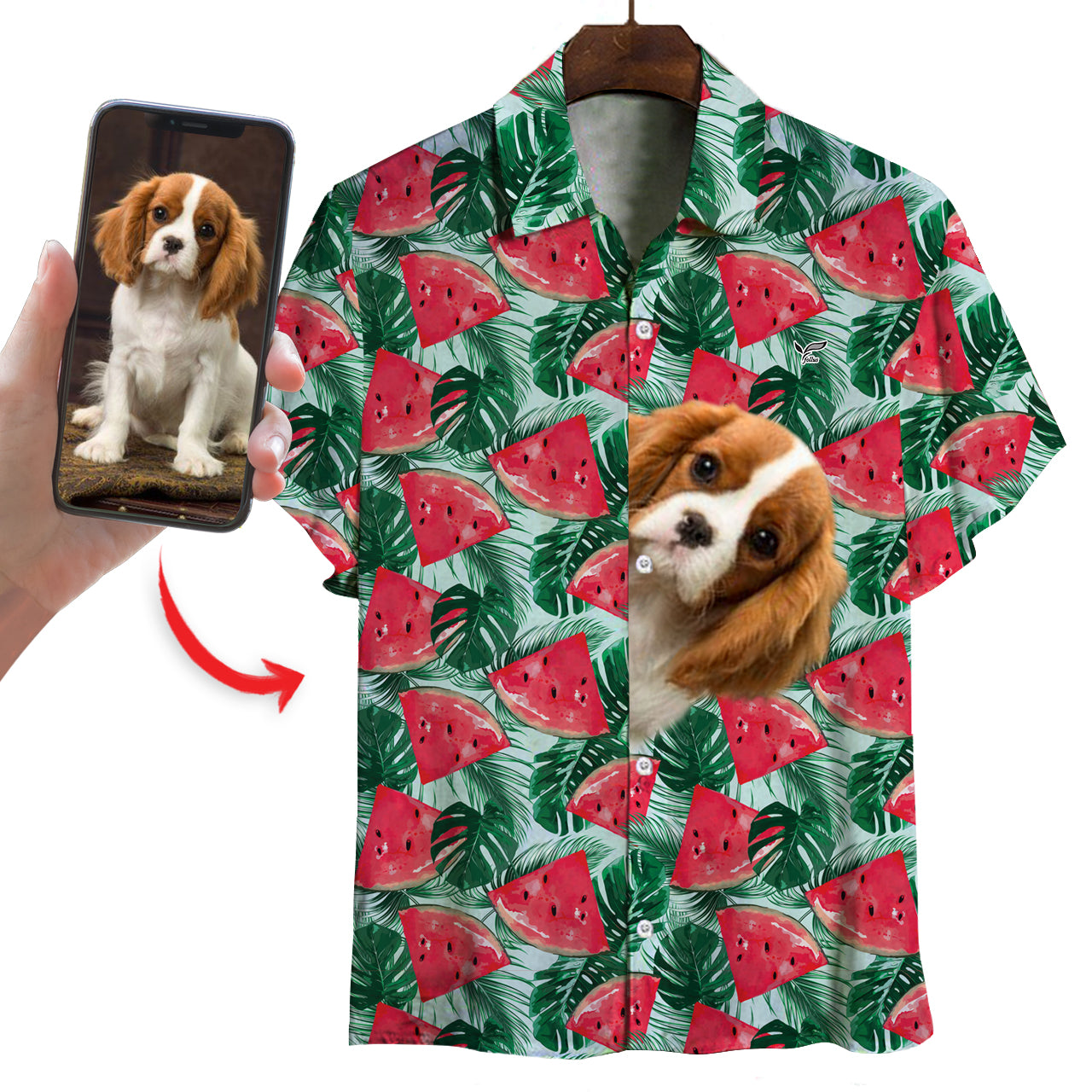 Personalized Hawaiian Shirt With Your Pet's Photo V11