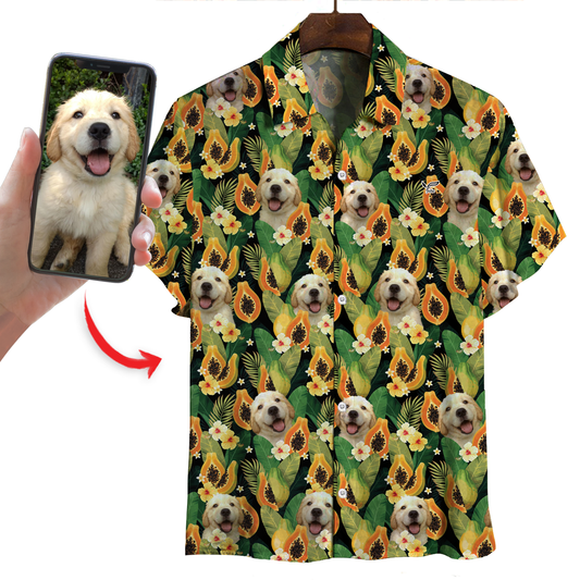 Personalized Hawaiian Shirt With Your Pet's Photo V26