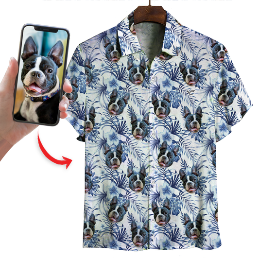 Personalized Hawaiian Shirt With Your Pet's Photo V29