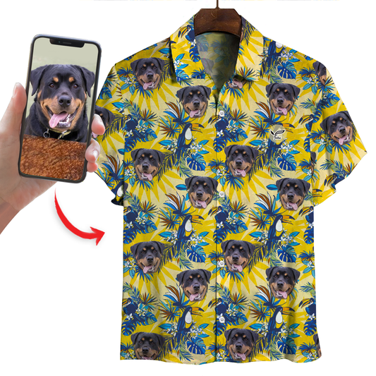 Personalized Hawaiian Shirt With Your Pet's Photo V31