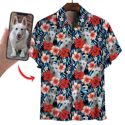 Personalized Hawaiian Shirt With Your Pet's Photo V36