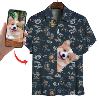 Personalized Hawaiian Shirt With Your Pet's Photo V19