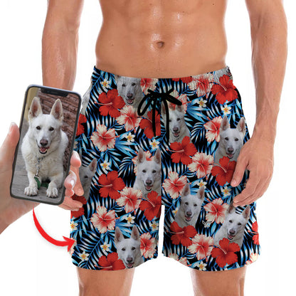 Personalized Hawaiian Shorts With Your Pet's Photo V9