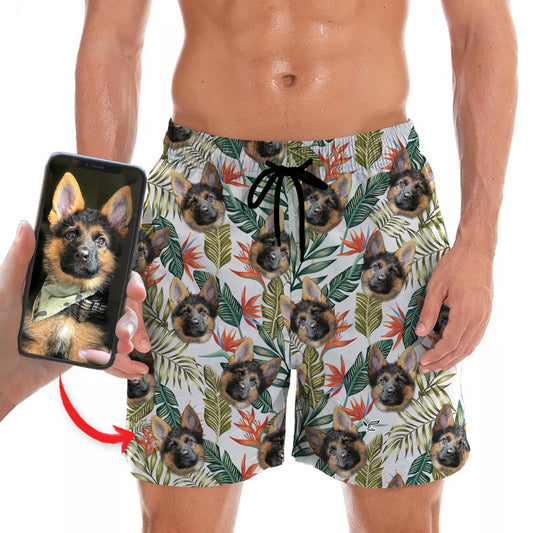 Personalisierte Hawaii-Shorts mit dem Foto Ihres Haustieres V5