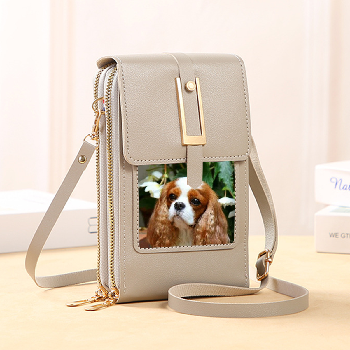 Personalized With Your Pet's Photo - LGray