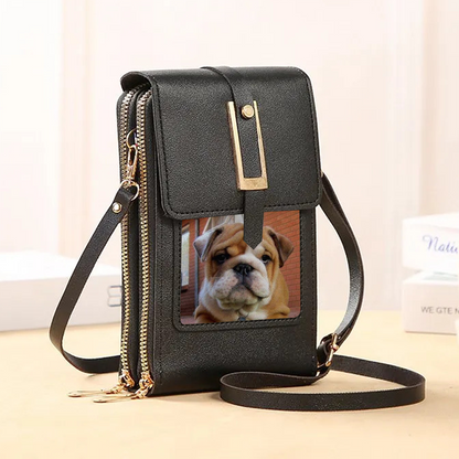 Personalized With Your Pet's Photo  - Black