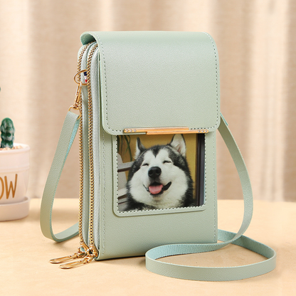 Personalized With Your Pet's Photo - Mint