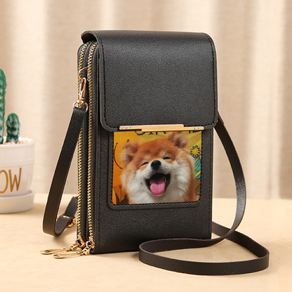 Personalized With Your Pet's Photo - Black