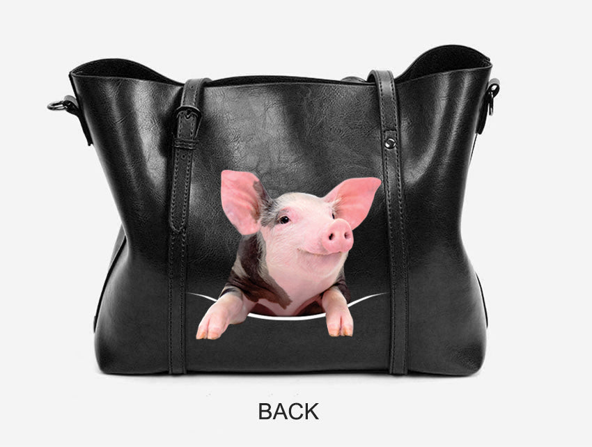 Schwein einzigartige Handtasche V4
